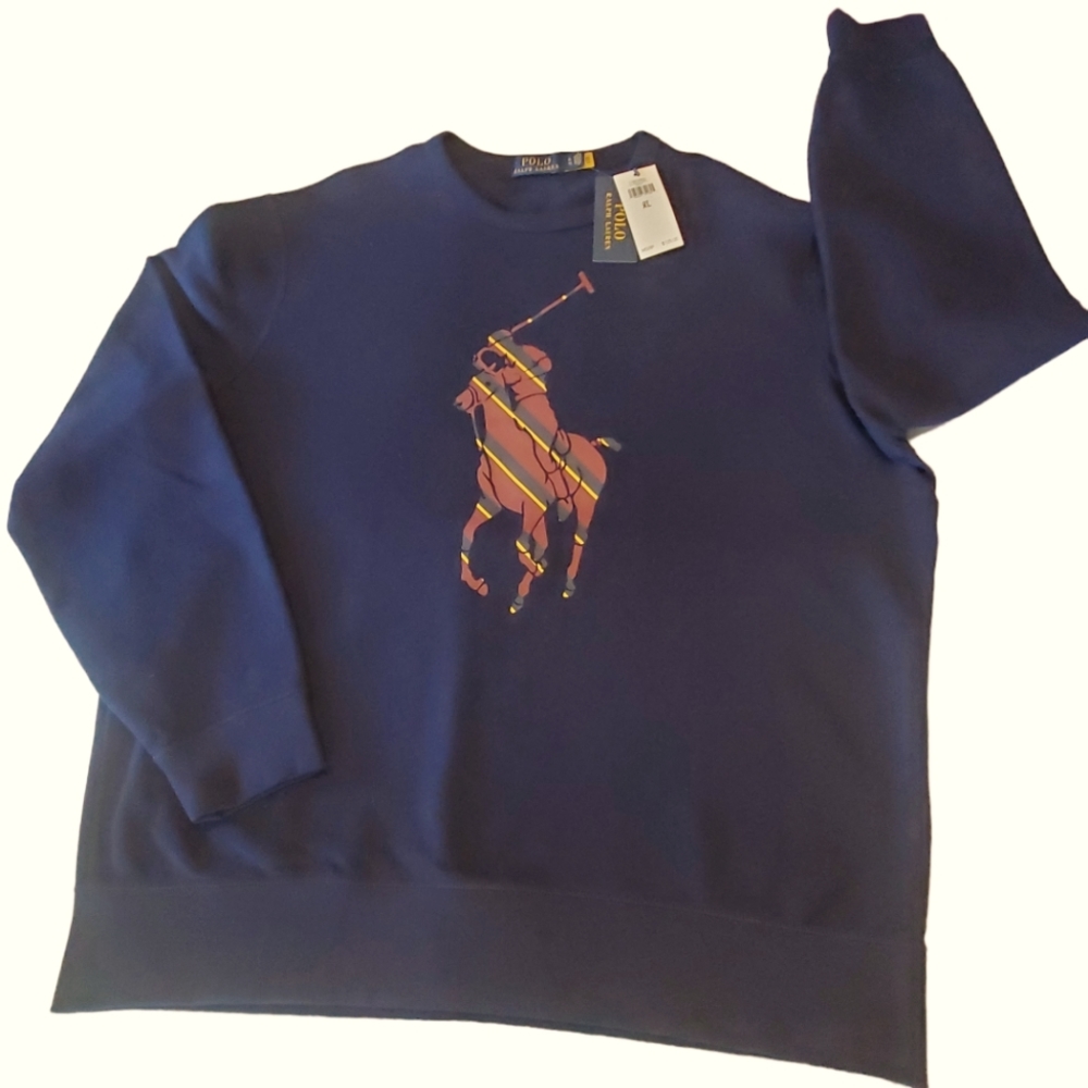 Polo Ralph Lauren XL MENS NAVY SWEATER